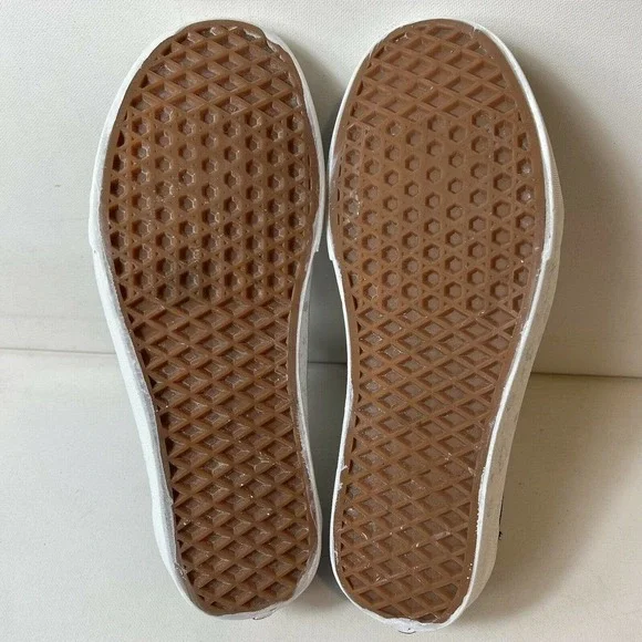 Vans Off The Wall Womens Size 10 Lace Up Sneakers Black White Low Top Skate Shoe - Picture 12 of 12